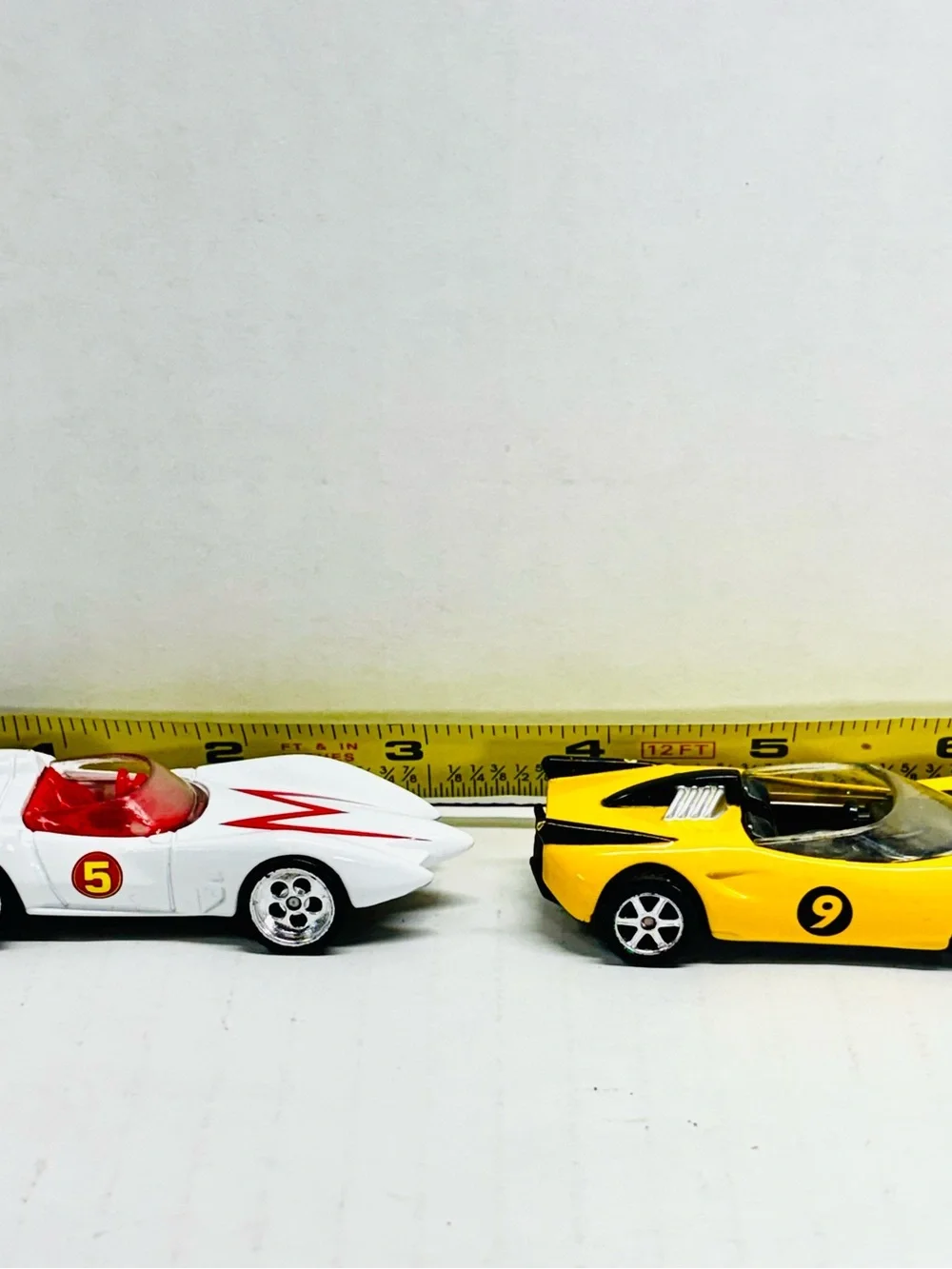 Hot Wheels Diecast Speed Racer 1:64  Mach 5 & Shooting Star Racing Cars Lot Of 2
